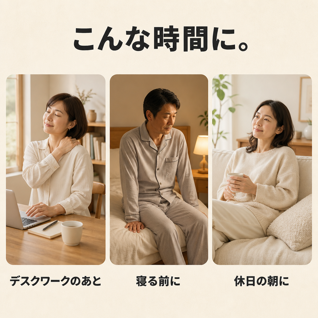こんな時間に。スモリを使うタイミング